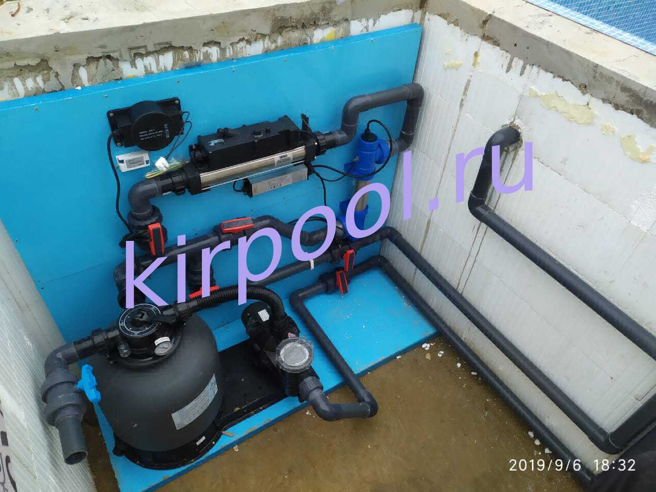 Готовые комплекты оборудование для бассейнов от КирПул
