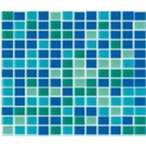 Мозаика стеклянная Aquaviva зеленый микс B2316N