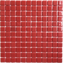 Мозаика стеклянная Aquaviva Antarra Mono ST032 (красный)