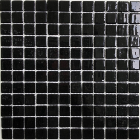 Мозаика стеклянная Aquaviva Antarra Mono ST012 (черный)