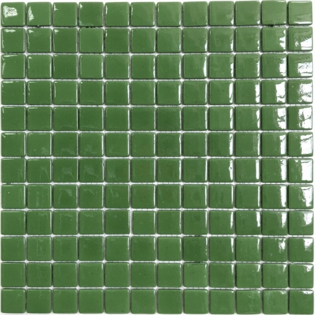 Мозаика стеклянная Aquaviva Antarra Mono ST030 (зеленый)