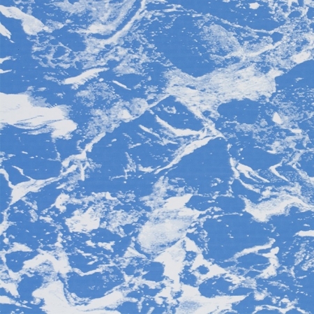 Пленка с рисунком для бассейна "Синий мрамор" ширина 1,65 м Haogenplast GRANIT NG 1
