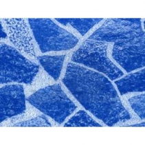 Пленка с рисунком для бассейна "Синий мрамор" ширина 1,65 м Alkorplan 3000 Carrara