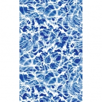 Пленка с рисунком для бассейна "Синий мрамор" ширина 1,65 м Aquaviva Diffusion