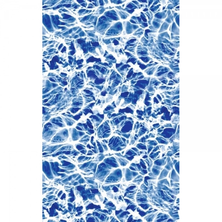 Пленка с рисунком для бассейна "Синий мрамор" ширина 2,05 м Aquaviva Diffusion