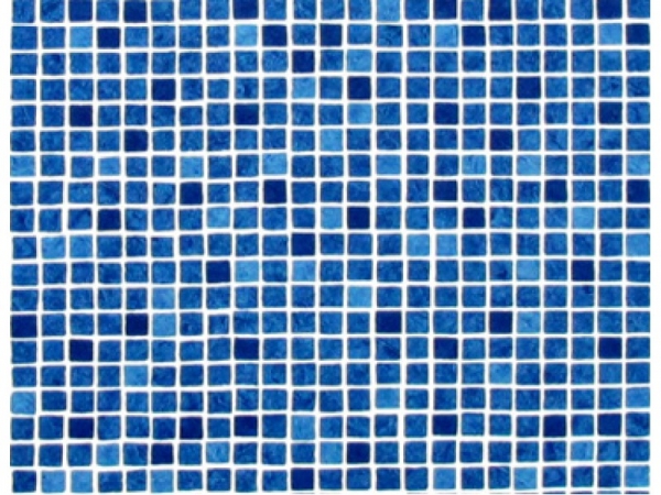 Пленка с рисунком для бассейна «Мозаика размытая» ширина 1,65 м Alkorplan 3000 Blue Greek
