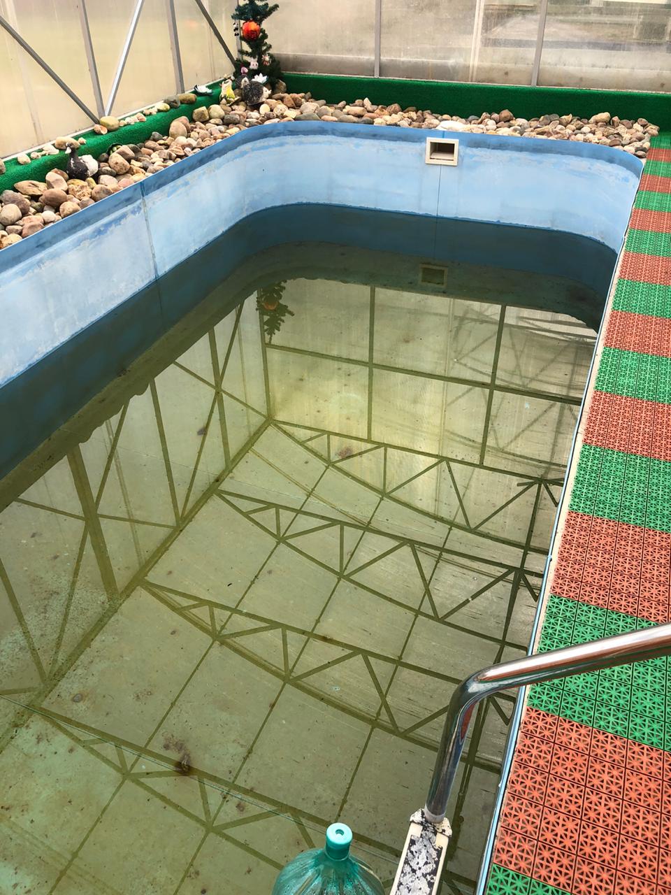 Ремонт бассейна из полипропилена